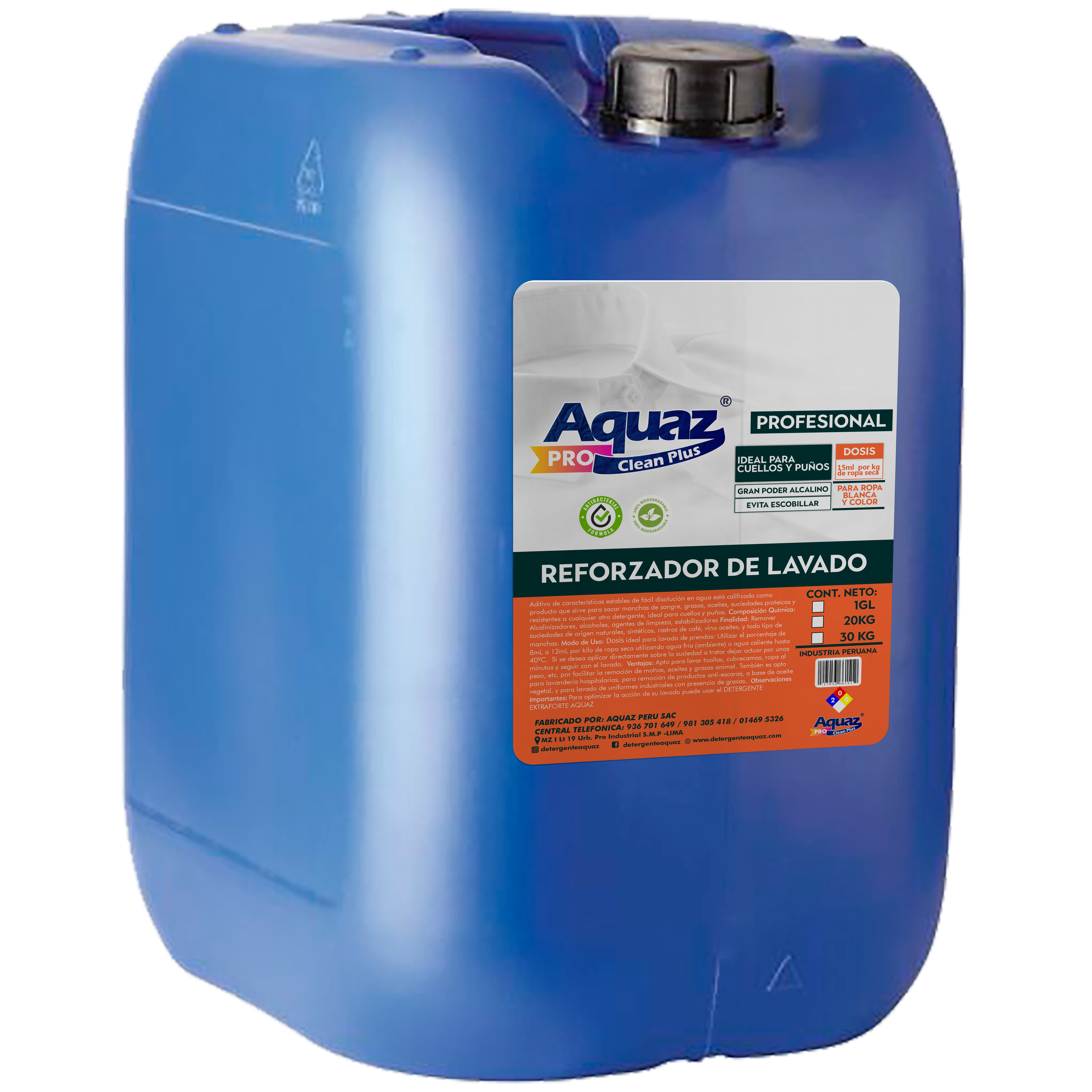 REFORZADOR DE LAVADO AQUAZ