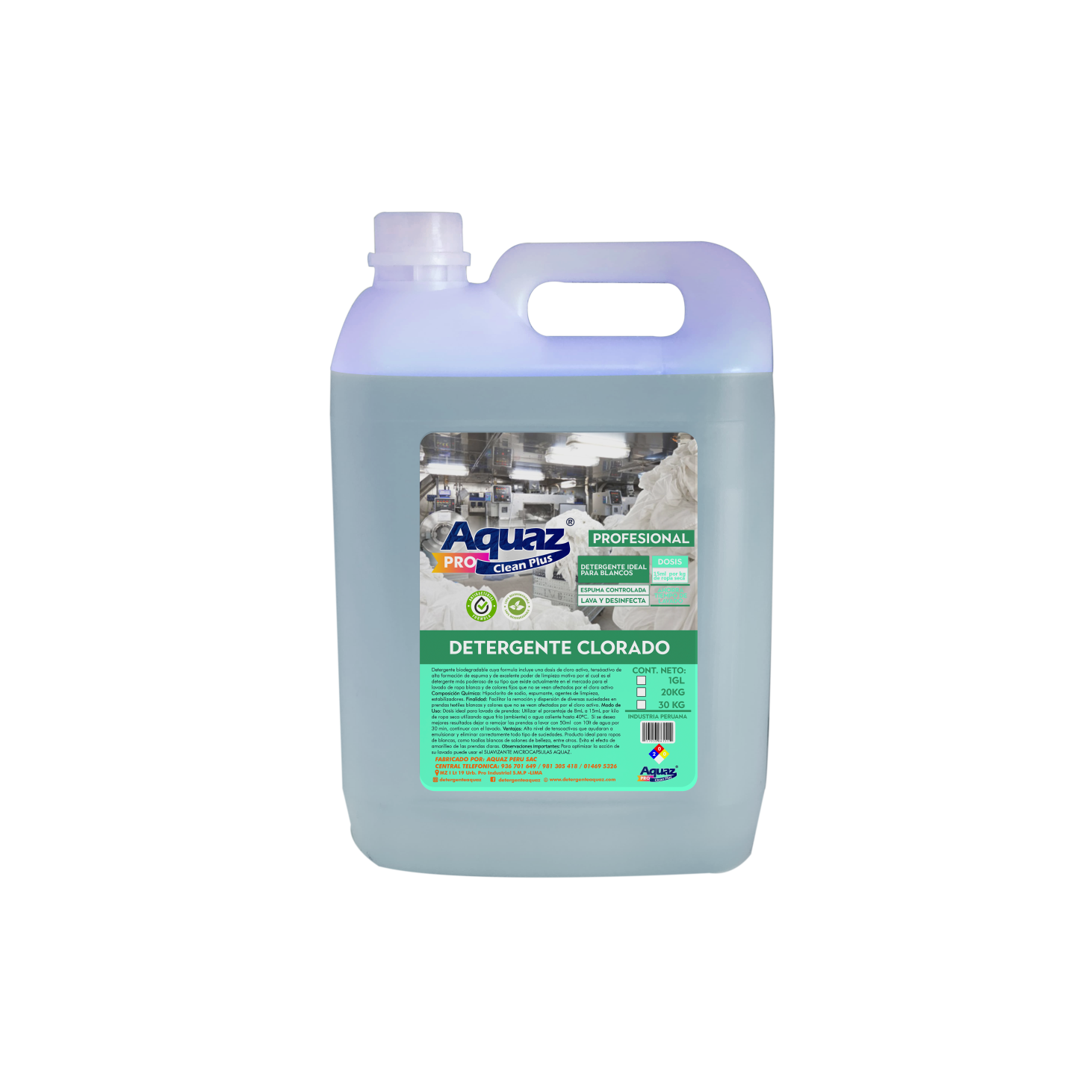 DETERGENTE CLORADO - Imagen 3